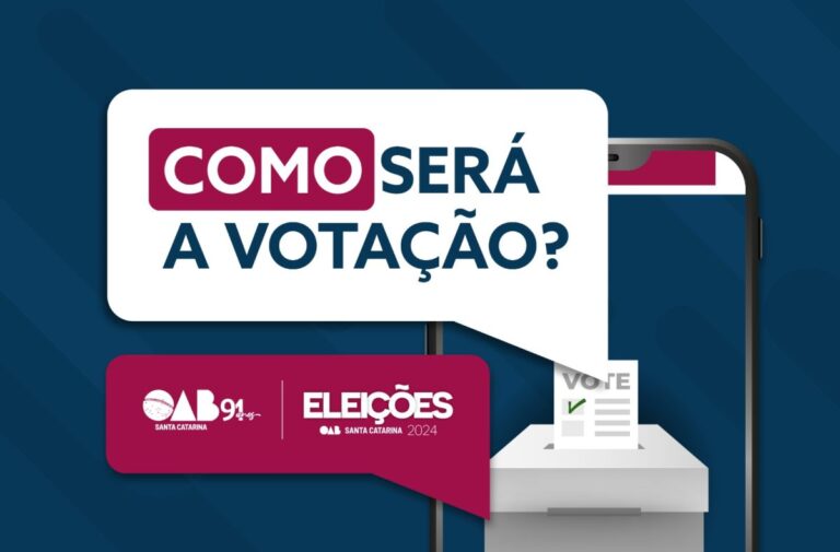 Eleições OAB/SC 2024 Saiba como será a votação OAB Blumenau