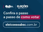 Eleição OAB/SC 2024: Confira o passo a passo de como votar