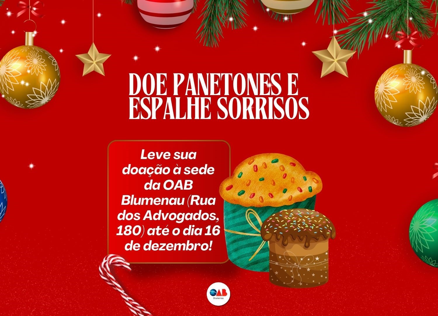 Campanha de Natal: Doe Panetones e Espalhe Sorrisos!