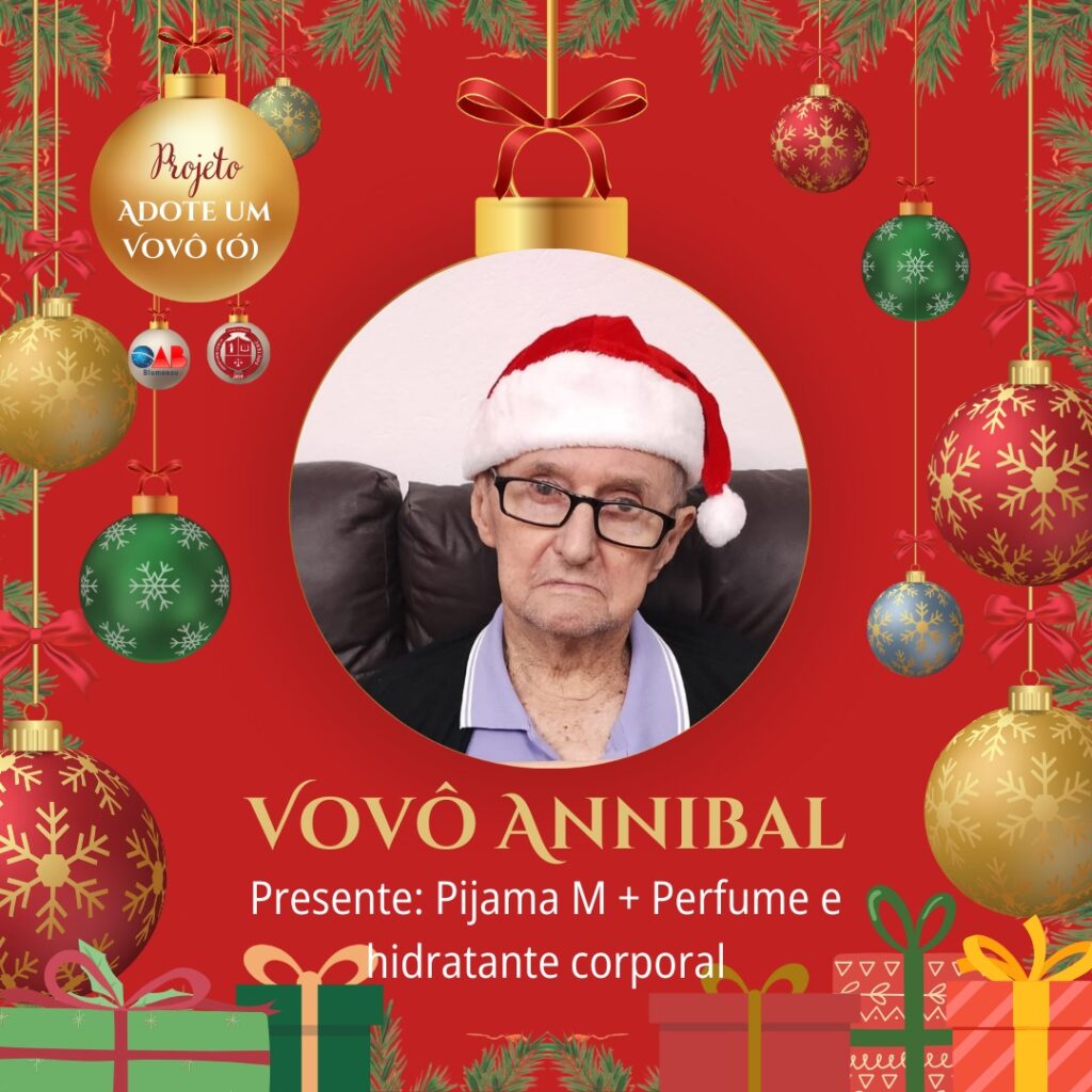 Comissão OAB Cidadã e centro acadêmico da Unisociesc lançam campanha de Natal "Adote um Vovô"!