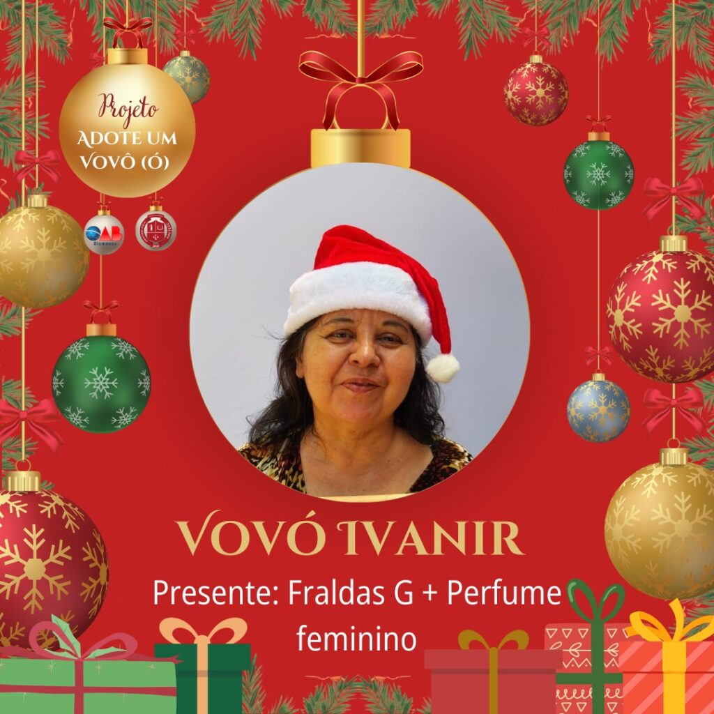 Comissão OAB Cidadã e centro acadêmico da Unisociesc lançam campanha de Natal "Adote um Vovô"!