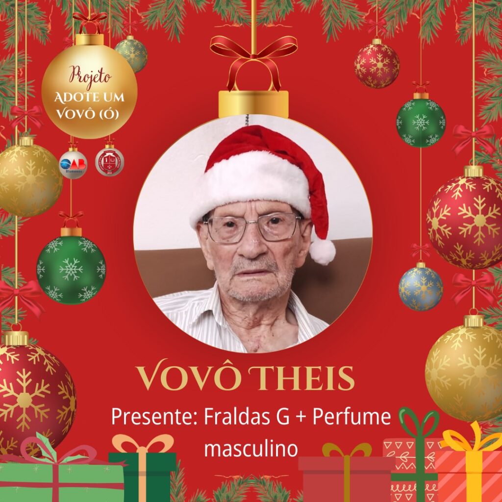 Comissão OAB Cidadã e centro acadêmico da Unisociesc lançam campanha de Natal "Adote um Vovô"!