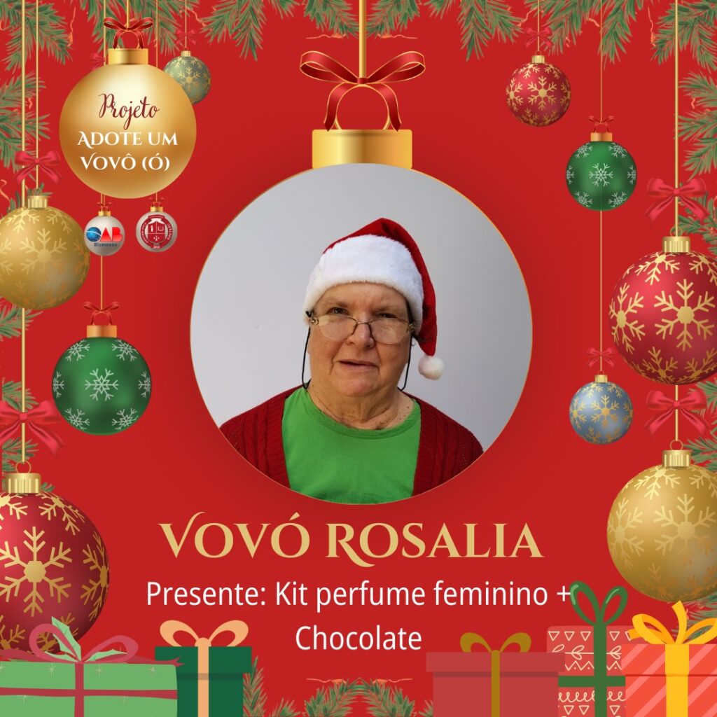 Comissão OAB Cidadã e centro acadêmico da Unisociesc lançam campanha de Natal "Adote um Vovô"!