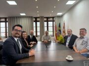 Diretoria da OAB Blumenau realiza visita ao prefeito e a vice-prefeita de Blumenau para diálogo sobre modernização da gestão pública