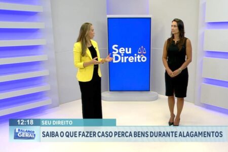 Direitos em casos de chuvas e alagamentos são tema de esclarecimento no Balanço Geral