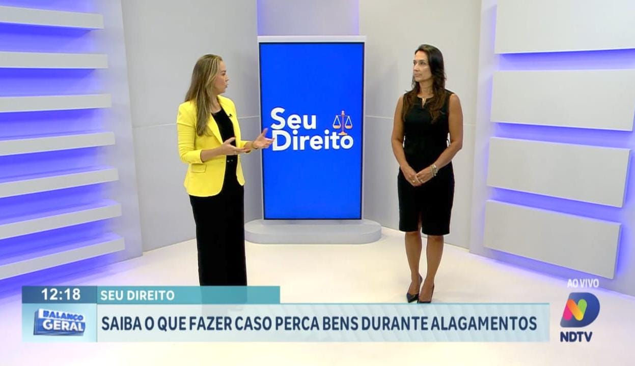 Direitos em casos de chuvas e alagamentos são tema de esclarecimento no Balanço Geral