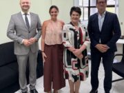 OAB Blumenau fortalece parceria institucional em visita ao Ministério Público