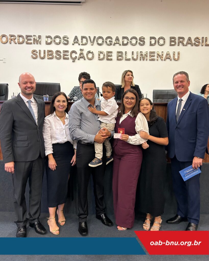 OAB Blumenau realiza cerimônia de entrega de credenciais e fortalece vínculos com a comunidade