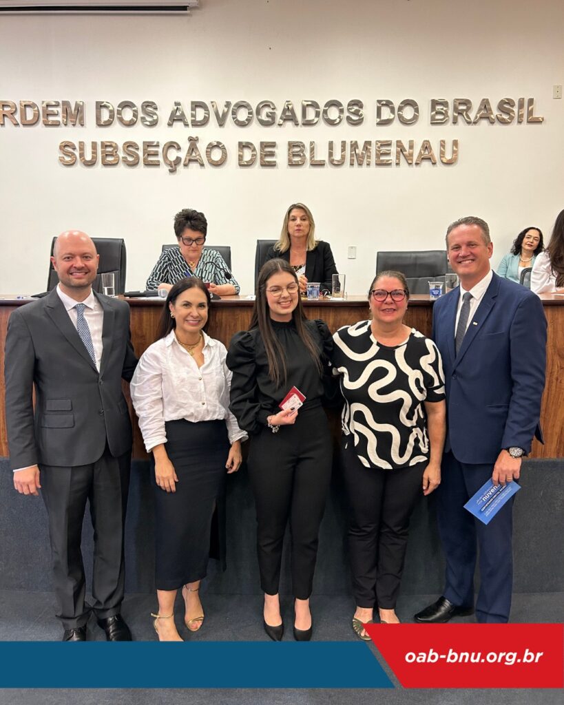 OAB Blumenau realiza cerimônia de entrega de credenciais e fortalece vínculos com a comunidade