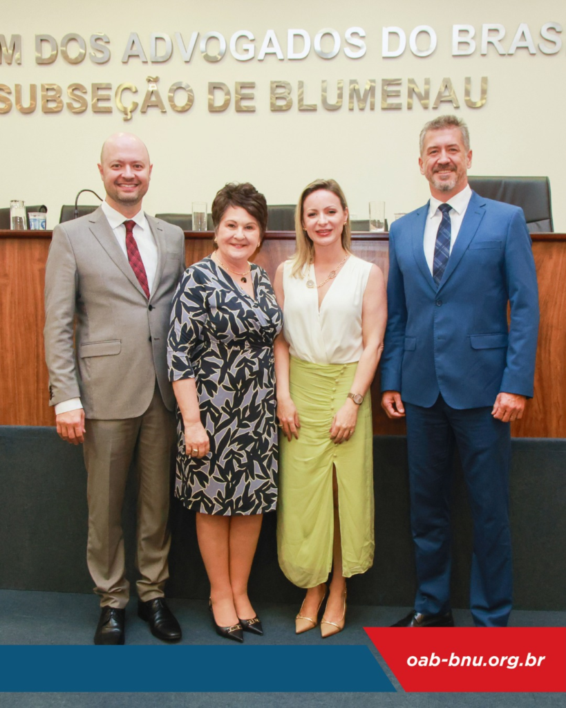 Nova composição da 6ª Turma do Tribunal de Ética e Disciplina da OAB/SC toma posse em Blumenau