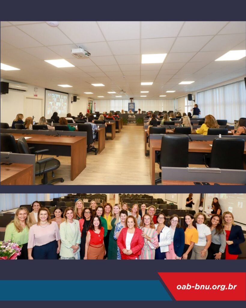 Representantes da OAB Blumenau tomam posse no Fórum Interinstitucional da Mulher Advogada da OAB/SC