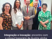 Integração e Inovação: OAB Blumenau recebe visita do Cônsul Honorário da Áustria em SC.