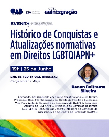EVENTO: Histórico de Conquistas e Atualizações Normativas em Direitos LGBTQIAPN+