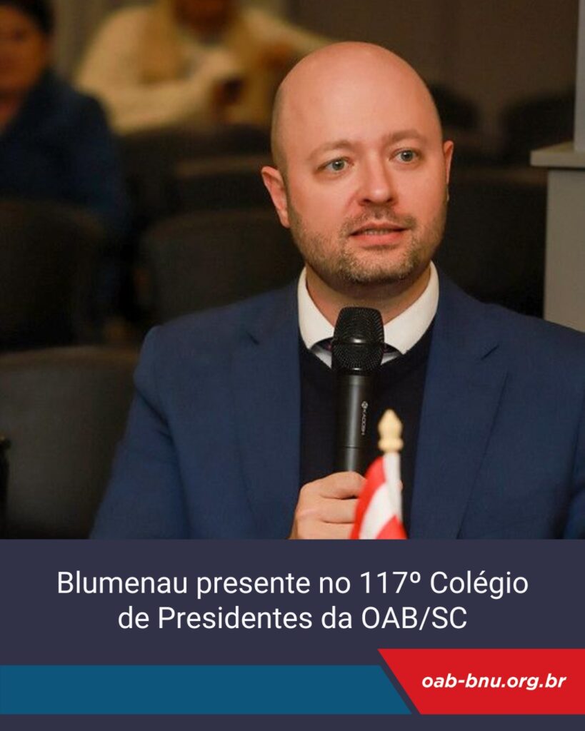Blumenau marca presença no Colégio de Presidentes