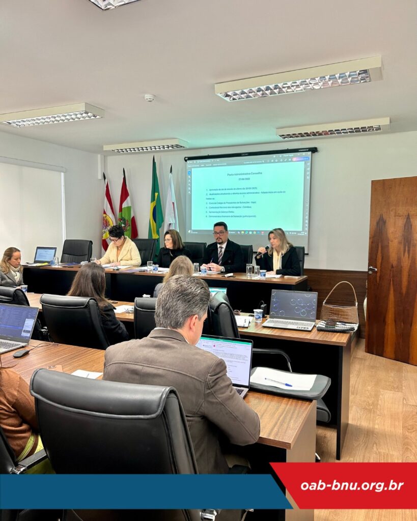 Reunião Ordinária do Conselho da Subseção