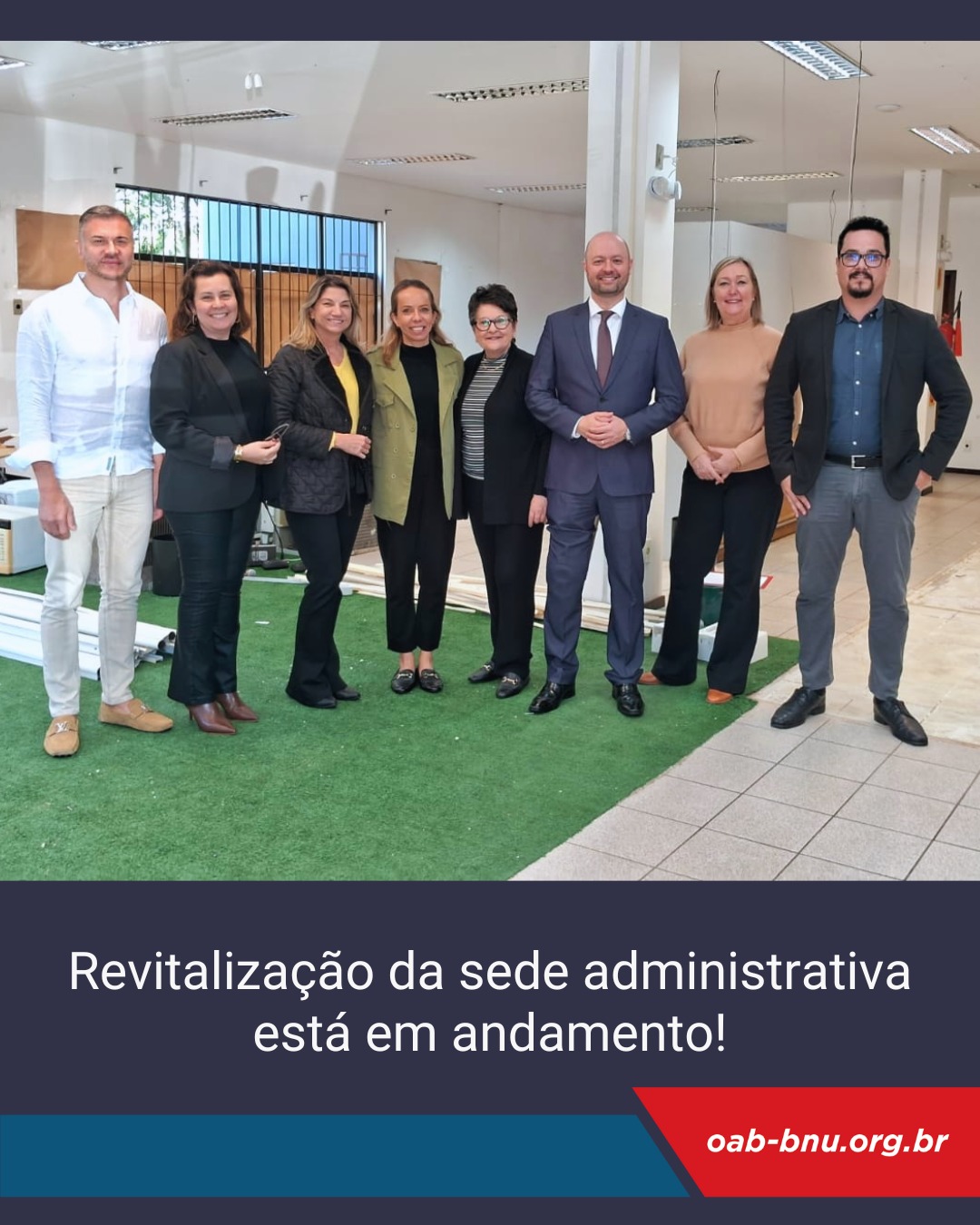 Revitalização da sede administrativa da OAB Blumenau