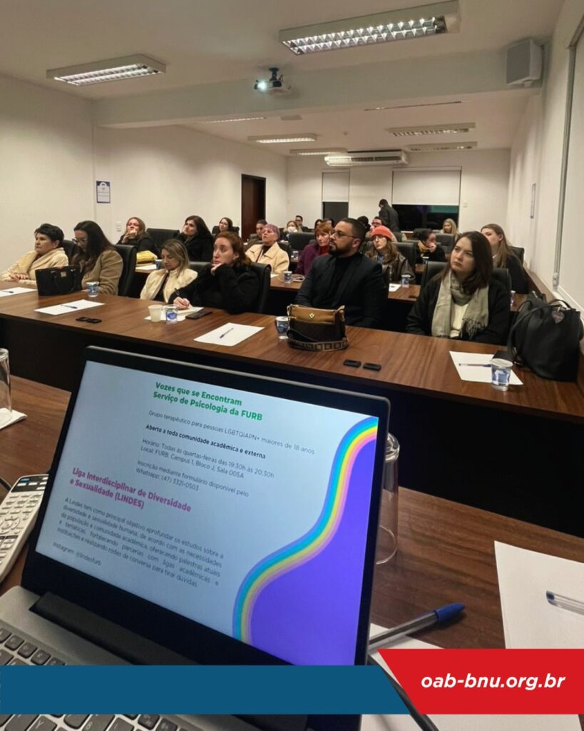 OAB Blumenau realiza evento em prol dos Direitos LGBTQIAPN+