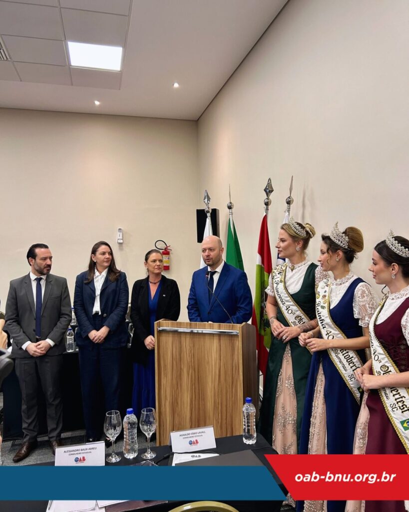 Blumenau será sede da XX Conferência Estadual da Advocacia em 2026