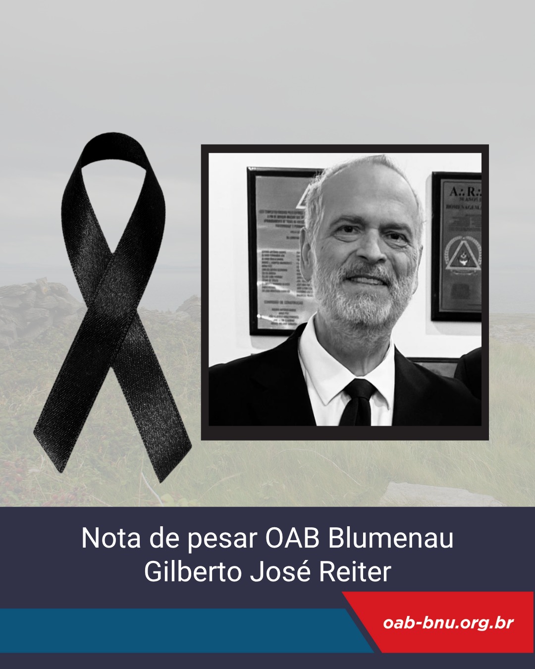 NOTA DE FALECIMENTO