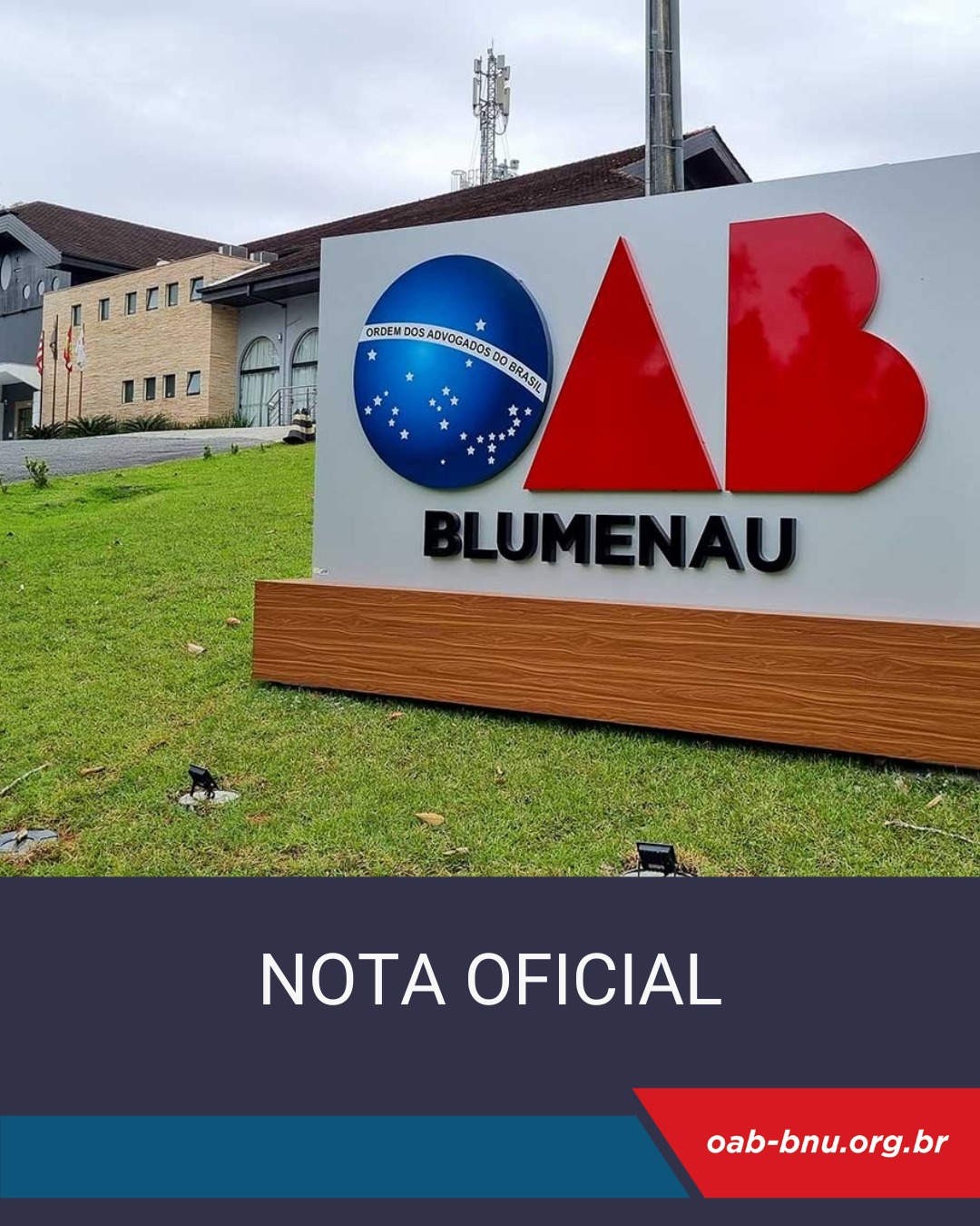 NOTA OFICIAL OAB BLUMENAU