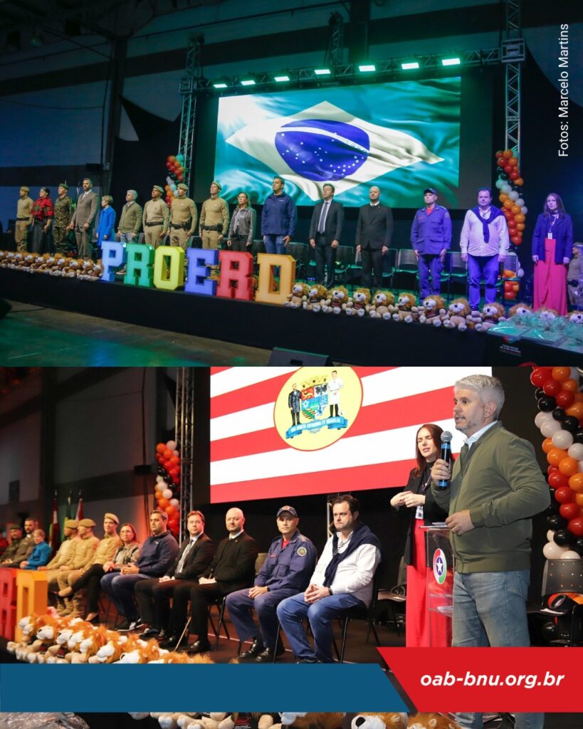 OAB participa da solenidade de formatura PROERD Blumenau