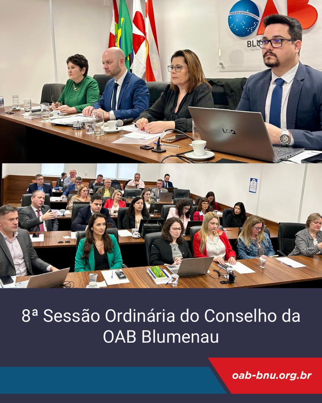 OAB Blumenau realiza 8ª sessão ordinária do Conselho da Subseção OAB Blumenau realiza 8ª sessão ordinária do Conselho da Subseção