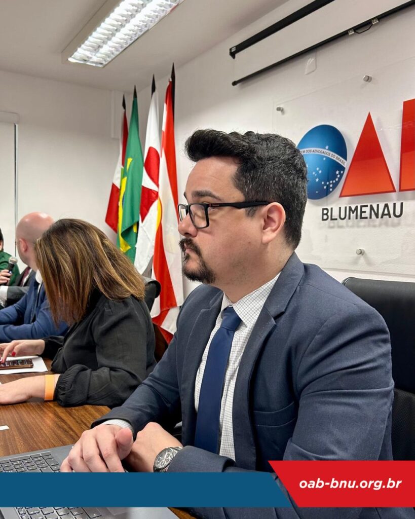 OAB Blumenau realiza 8ª sessão ordinária do Conselho da Subseção