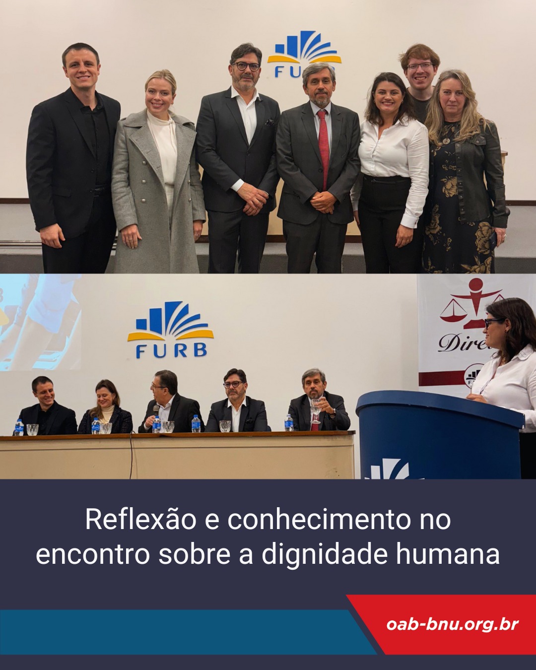 OAB Blumenau promove palestra sobre dignidade humana com o constitucionalista Daniel Sarmento OAB Blumenau promove palestra sobre dignidade humana com o constitucionalista Daniel Sarmento
