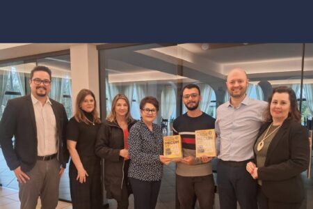 OAB Blumenau recebe visita institucional do Centro Acadêmico de Direito da Unisociesc