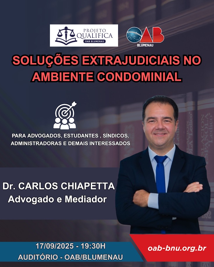 EVENTO: SOLUÇÕES EXTRAJUDICIAIS NO AMBIENTE CONDOMINIAL EVENTO: SOLUÇÕES EXTRAJUDICIAIS NO AMBIENTE CONDOMINIAL