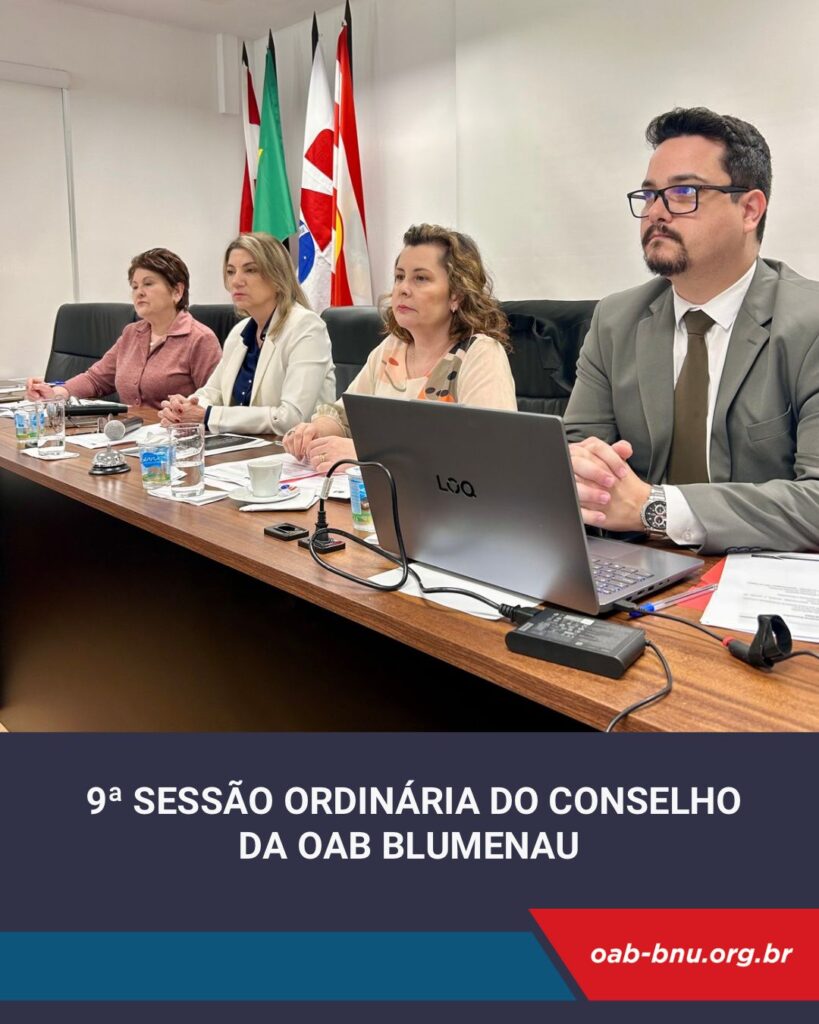 9ª Sessão Ordinária do Conselho da Subseção