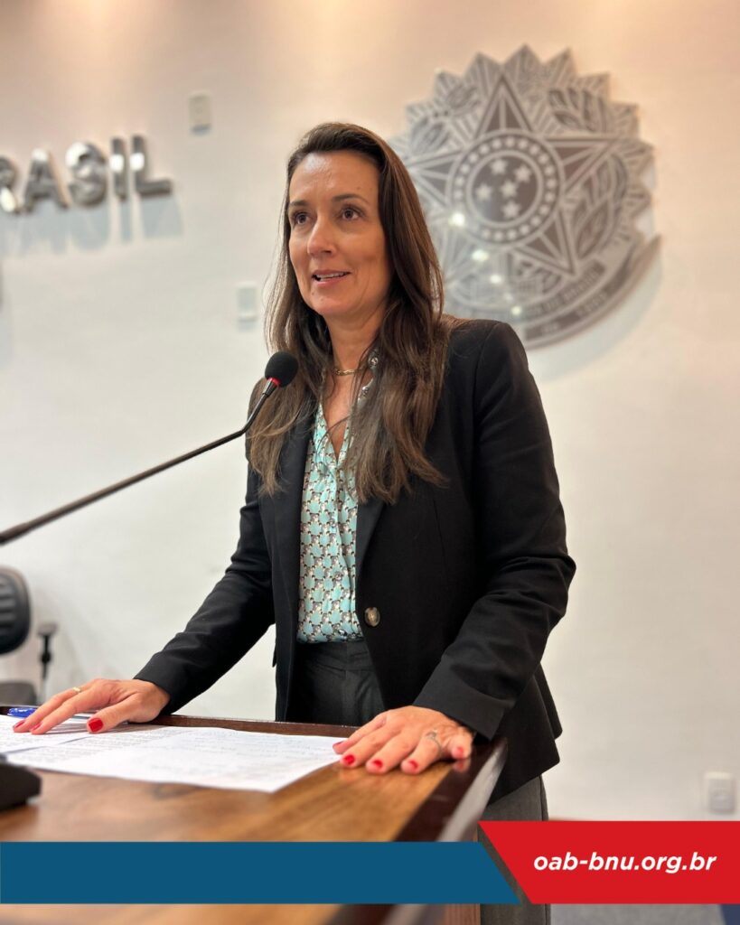 Solenidade de entrega de credenciais OAB Blumenau mês de setembro