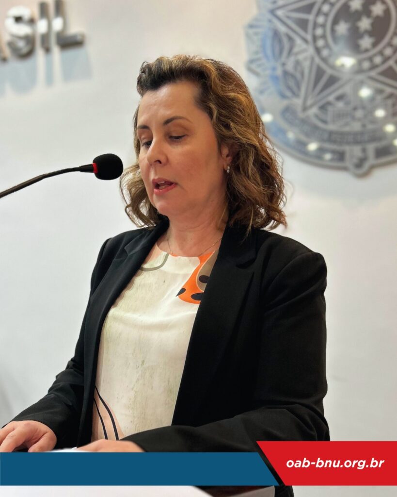 Solenidade de entrega de credenciais OAB Blumenau mês de setembro