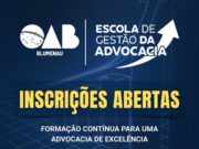 Escola de Gestão Advocacia da OAB Blumenau