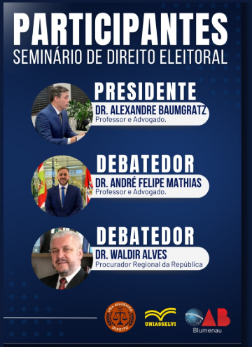 Seminário de Direito Eleitoral: Caminhos e Desafios das Eleições Municipais de 2026.