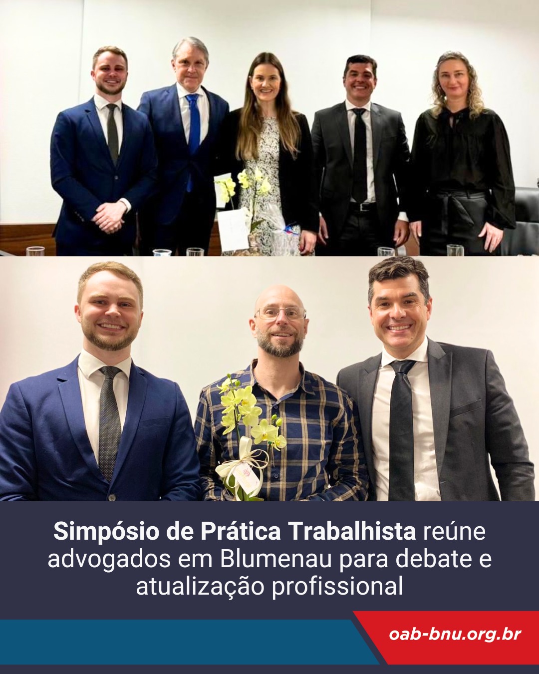 Simpósio de Prática Trabalhista reúne advogados em Blumenau para debate e atualização profissional