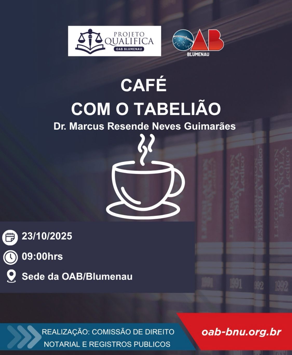 Café com o Tabelião Café com o Tabelião