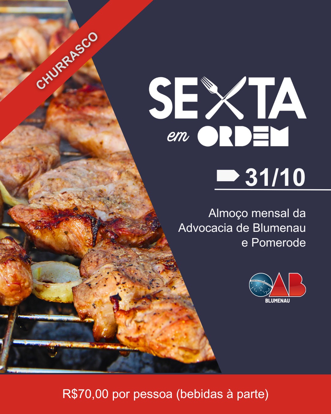 CONVITE - Sexta em Ordem - Dia 31.10 CONVITE - Sexta em Ordem - Dia 31.10
