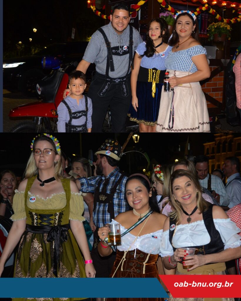 OAB Blumenau encerra participação na Oktoberfest 2025 com celebração da advocacia e da cultura local