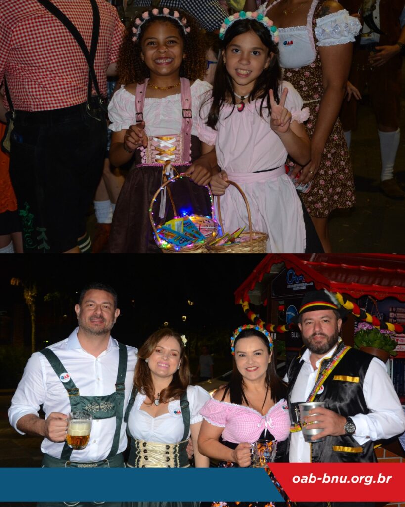 OAB Blumenau encerra participação na Oktoberfest 2025 com celebração da advocacia e da cultura local