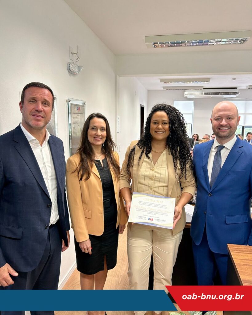 OAB Blumenau realiza 10ª Sessão do Conselho da Subseção e aprova criação da Medalha                Dr. Carlos Lange