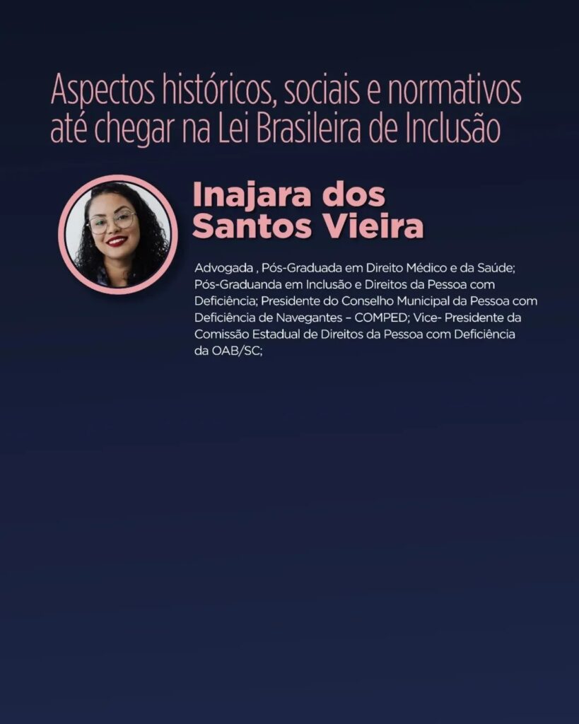 OAB Blumenau promove Simpósio sobre os 10 anos da Lei Brasileira de Inclusão