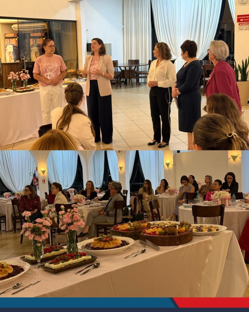 OAB Blumenau promove encontro especial do Outubro Rosa e reúne advogadas de Blumenau e Pomerode em noite de inspiração e solidariedade