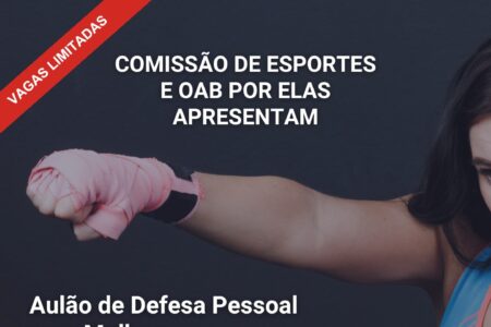 OAB Blumenau promove Aula de Técnicas de Defesa Pessoal Feminina com foco em autonomia, segurança e prevenção à violência