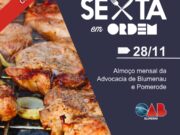 Última edição Sexta em Ordem. Participe!