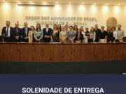 Solenidade de Entrega de Credenciais da OAB Blumenau