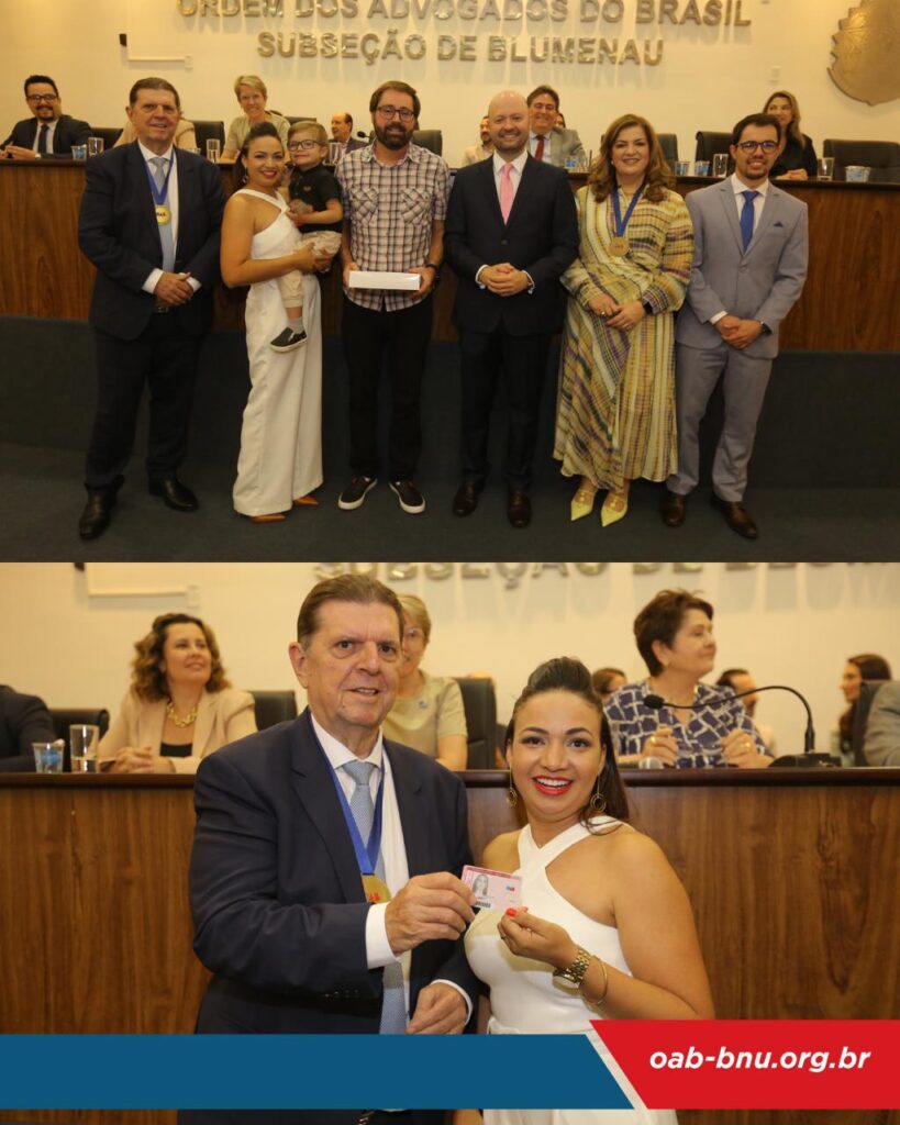 Solenidade de Entrega de Credenciais da OAB Blumenau