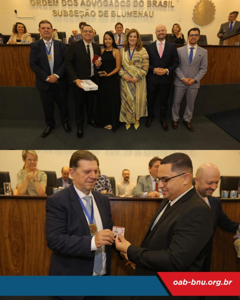 Solenidade de Entrega de Credenciais da OAB Blumenau