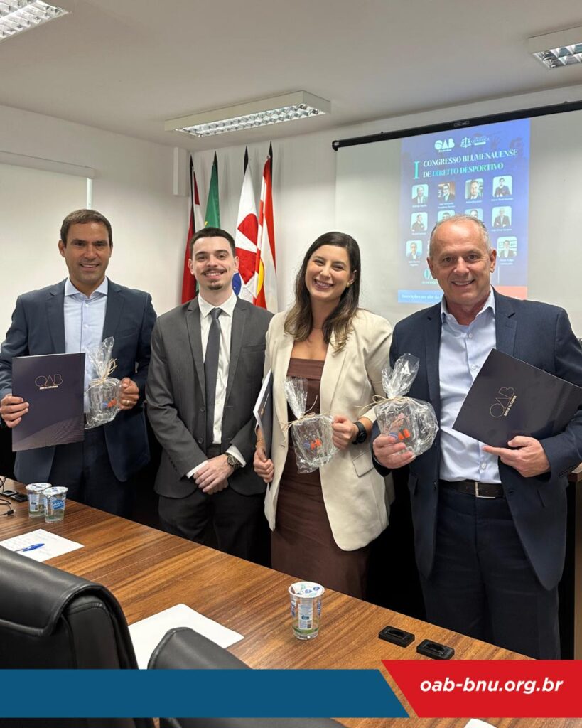Congresso Blumenauense de Direito Desportivo reúne especialistas e destaca avanços na área