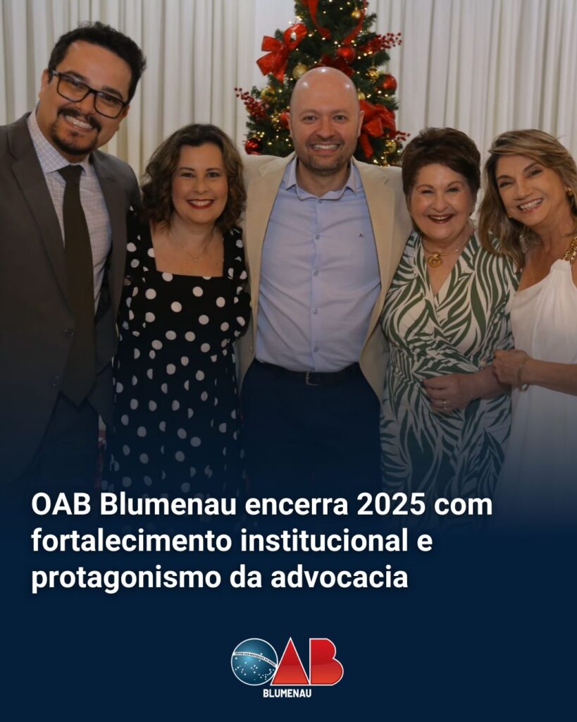 OAB Blumenau projeta 2026 com foco em modernização, formação e aproximação com a advocacia